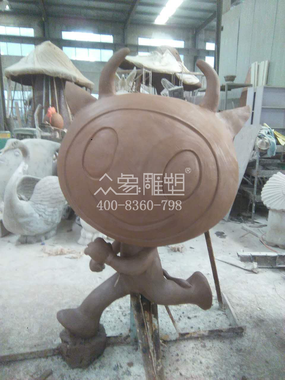 金牛座泥塑.jpg 金牛座泥塑.jpg